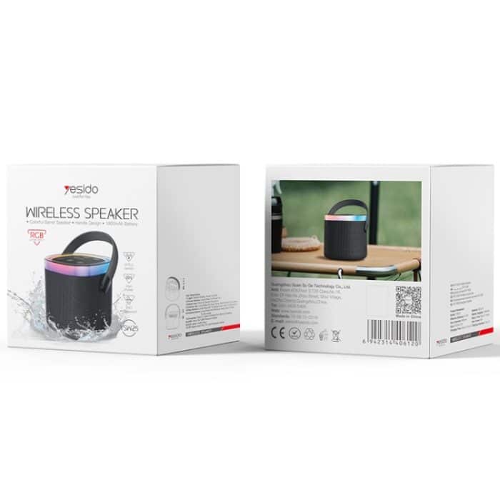 Yesido YSW25 8W RGB tragbarer Mini-Bluetooth-Lautsprecher für den Außenbereich – Bild 12