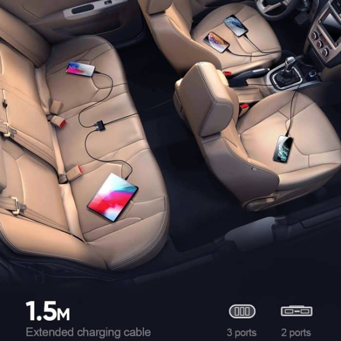 JOYROOM JR-CL03 6.2A USB-Autoladegerät mit mehreren 5 Anschlüssen – Bild 8