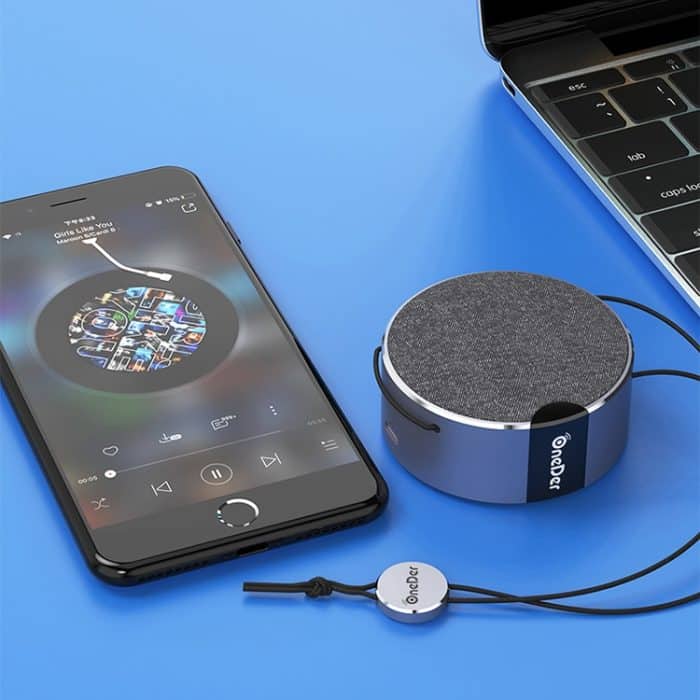 Oneder V12 Mini kabelloser Bluetooth-Lautsprecher mit Trageband, unterstützt Freisprechen – Bild 9