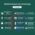 ZEALOT S36 Tragbarer kabelloser Bluetooth-Lautsprecher mit starkem Bass und integriertem Mikrofon, unterstützt Freisprechen, TF-Karte und AUX – Bild 7