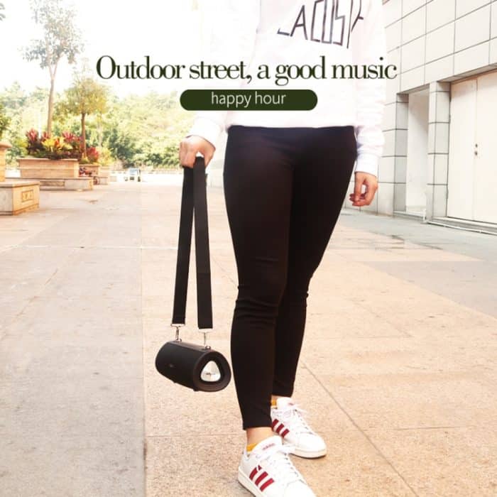 ZEALOT S38 Tragbarer Subwoofer, kabelloser Bluetooth-Lautsprecher mit integriertem Mikrofon, unterstützt Freisprechen, TF-Karte und AUX – Bild 12