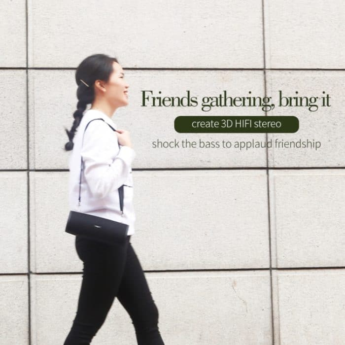 ZEALOT S38 Tragbarer Subwoofer, kabelloser Bluetooth-Lautsprecher mit integriertem Mikrofon, unterstützt Freisprechen, TF-Karte und AUX – Bild 13