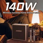 XDOBO King Max 140 W IPX5 wasserdichter tragbarer kabelloser Karaoke-Bluetooth-Lautsprecher – Bild 4