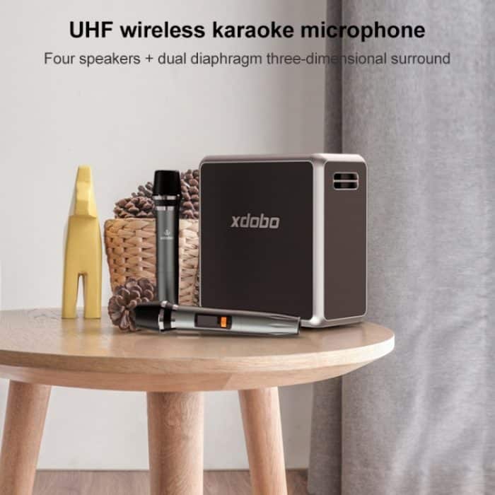 XDOBO King Max 140 W IPX5 wasserdichter tragbarer kabelloser Karaoke-Bluetooth-Lautsprecher – Bild 6