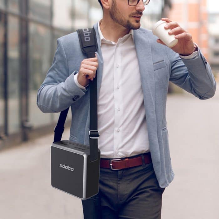 XDOBO King Max 140 W IPX5 wasserdichter tragbarer kabelloser Karaoke-Bluetooth-Lautsprecher – Bild 10