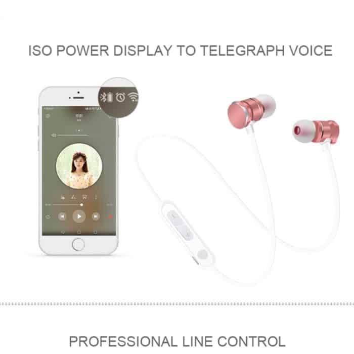 X3 Sport-Bluetooth 5.0-In-Ear-Headset mit magnetischer Absorption und HD-Mikrofon, unterstützt Freisprechanrufe, Entfernung: 10 m – Bild 15