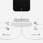 MH027 16 cm 2 in 1 Dual 3,5 mm weibliche bis 8-polige männliche Audioadapter – Bild 6