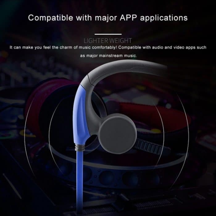 Hinten hängender, drahtgesteuerter Knochenleitungs-Sportkopfhörer für den Außenbereich – Bild 7