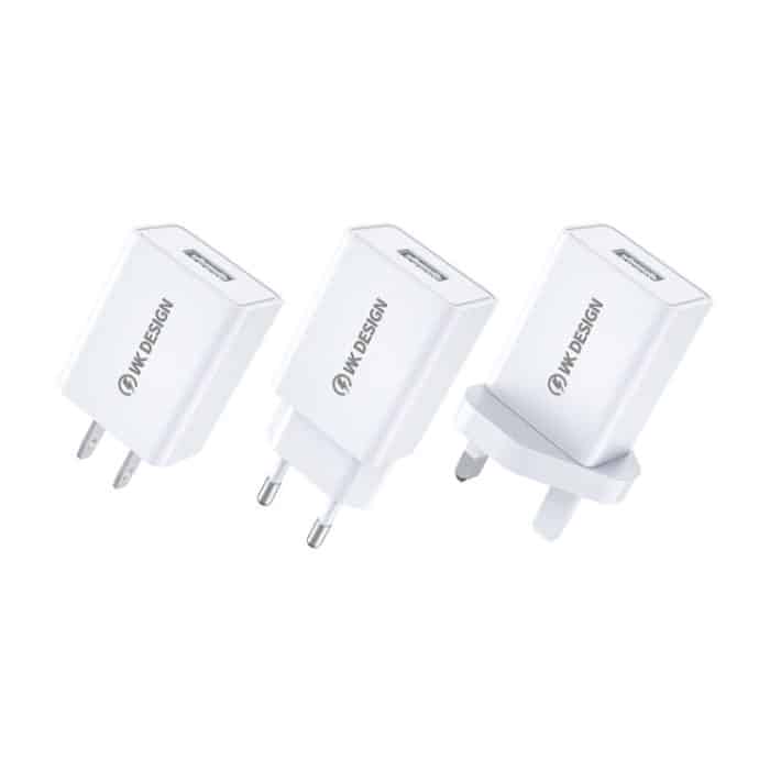 WK WP-U118 10W Single USB Port Travel Charger Netzteil, EU-Stecker – Bild 2