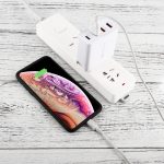 A3 PD 18 W USB-C / Typ C + QC3.0 USB + Reiseladegerät mit zwei USB-Schnittstellen, US-Stecker / EU-Stecker / UK-Stecker – Bild 6