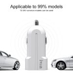 IVON CC13 QC 3.0 Schnelllade-Autoladegerät-Set mit Typ-C/USB-C-Ladekabel, Charger with Type-C Cable – Bild 7