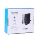 MFT-03Q 10 in 1 65W QC3.0 USB Smart Schnellladegerät, EU-Stecker, EU Plug – Bild 6