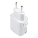 T087 20W USB-C / Typ-C + USB-Anschlüsse Fast Lading Travel Ladegerät, EU-Stecker – Bild 3