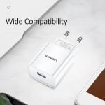 USAMS US-CC075 T18 2,1 A Einzel-USB-Reiseladegerät, EU-Stecker, EU Plug – Bild 12