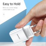 USAMS US-CC075 T18 2,1 A Einzel-USB-Reiseladegerät, EU-Stecker, EU Plug – Bild 8