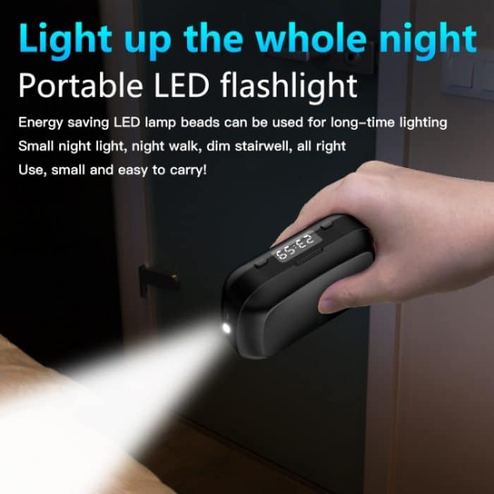 A13 TWS CVC8.0 und DSP Dual Noise Cancelling Touch Bluetooth-Kopfhörer mit Ladebox, unterstützt LED-Digitalanzeige, Uhr, Taschenlampe, HD-Anruf, Siri und Powerbank, A13 – Bild 13