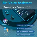 A13 TWS CVC8.0 und DSP Dual Noise Cancelling Touch Bluetooth-Kopfhörer mit Ladebox, unterstützt LED-Digitalanzeige, Uhr, Taschenlampe, HD-Anruf, Siri und Powerbank, A13 – Bild 15