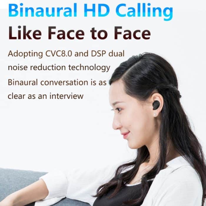 A13 TWS CVC8.0 und DSP Dual Noise Cancelling Touch Bluetooth-Kopfhörer mit Ladebox, unterstützt LED-Digitalanzeige, Uhr, Taschenlampe, HD-Anruf, Siri und Powerbank, A13 – Bild 16