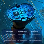 A13 TWS CVC8.0 und DSP Dual Noise Cancelling Touch Bluetooth-Kopfhörer mit Ladebox, unterstützt LED-Digitalanzeige, Uhr, Taschenlampe, HD-Anruf, Siri und Powerbank, A13 – Bild 8