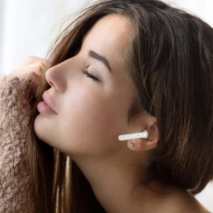 X26 TWS Bluetooth 5.0 Wireless Touch Bluetooth-Kopfhörer mit magnetischer Anziehungs-Ladebox, unterstützt Sprachassistent und Anruf, Pink, Blue, White – Bild 11