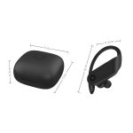 b10 TWS Bluetooth 5.0 Drahtloser Bluetooth-Sportkopfhörer mit hängendem Ohr und magnetischer Ladebox, Unterstützung für Anrufe und Siri sowie Ladebox für kabelloses Laden, b10 – Bild 4