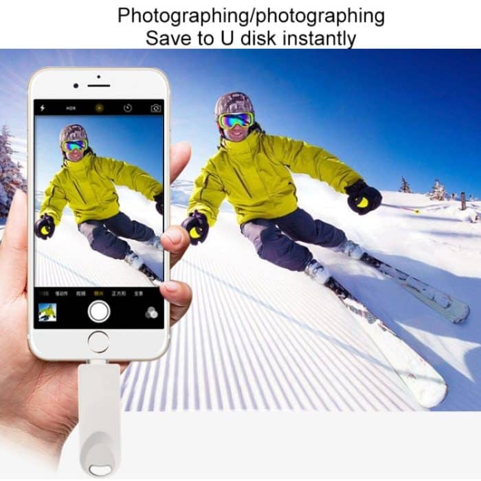 S29 3-in-1 16 GB Micro-USB + USB + 8-polige Schnittstelle, Metall-Twister-Flash-Disk, 16GB – Bild 8