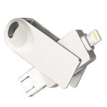 S29 3-in-1 32 GB Micro-USB + USB + 8-polige Schnittstelle, Metall-Twister-Flash-Disk, 32GB