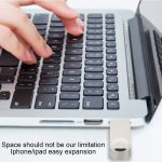 S29 3-in-1 32 GB Micro-USB + USB + 8-polige Schnittstelle, Metall-Twister-Flash-Disk, 32GB – Bild 7