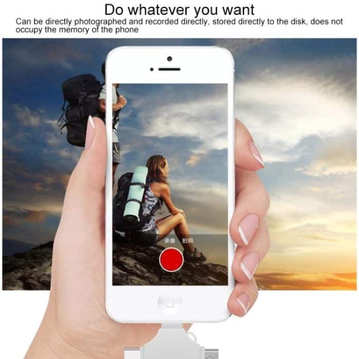 Cross 4 in 1 128 GB 8 Pin + Micro USB + USB-C / Typ C + USB 3.0 Metall-Flash-Disk, 128GB – Bild 5