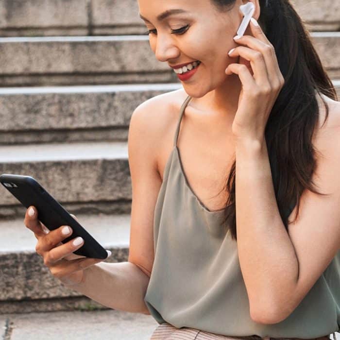 T12 TWS Ture Drahtlose HiFi-Stereo-Bluetooth 5.0-Kopfhörer mit Ladetasche – Bild 10