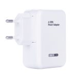 HT-CD03 15,5 W 5 V 3,1 A 4-Port-USB-Wandladegerät Reiseladegerät, EU-Stecker, HT-CD03 – Bild 3