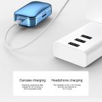 A6 TWS Bluetooth 5.0 Touch kabelloser Bluetooth-Kopfhörer mit Ladebox und LED-Smart-Digital-Display, unterstützt Sprachassistent, Speicherverbindung und HD-Anruf, A6 Black, A6 Blue, A6 Silver – Bild 4