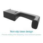 4-in-1-Messerschärfer aus Edelstahl, vierteiliges Hand-Schnellschärfgerät mit rutschfestem Griff, 4 in 1 (Black), 4 in 1 (Red) – Bild 4