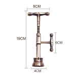Tragbare Multifunktionsschraube Korkenzieher Weinflaschenöffner aus Zinklegierung, Verpackung: Geschenkbox – Bild 3