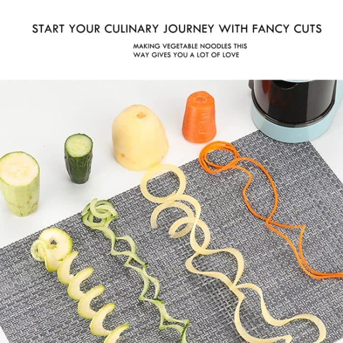 Multifunktionale manuelle Gemüsereibe, Kartoffeln, Karotten, Schneidemaschine, zufällige Farblieferung – Bild 3