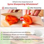 Weißer Korund, doppelseitig geschärfter Petroleumstein, Schleifstein für die Küche zu Hause, Typ: 3000/8000, Lieferung in zufälliger Farbe – Bild 6