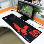 Erweitertes großes Dragon Mantis Gaming- und Office-Tastatur-Mauspad, Größe: 90 cm x 30 cm