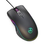 HXSJ A867 USB 6400DPI Vierfach einstellbare RGB-beleuchtete kabelgebundene E-Sport-Gaming-Maus, Länge: 1,5 m – Bild 2