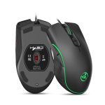 HXSJ A867 USB 6400DPI Vierfach einstellbare RGB-beleuchtete kabelgebundene E-Sport-Gaming-Maus, Länge: 1,5 m – Bild 4