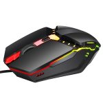 HXSJ S200 USB2.0 1600dpi Einstellbare 4-Tasten Bunt leuchtende kabelgebundene Gaming-Maus, Länge: 1,5 m – Bild 3