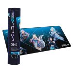 Logitech G840 KDA Gaming Tastatur Mauspad Tischmatte, Größe: 900x400x3mm – Bild 3