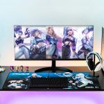 Logitech G840 KDA Gaming Tastatur Mauspad Tischmatte, Größe: 900x400x3mm – Bild 4