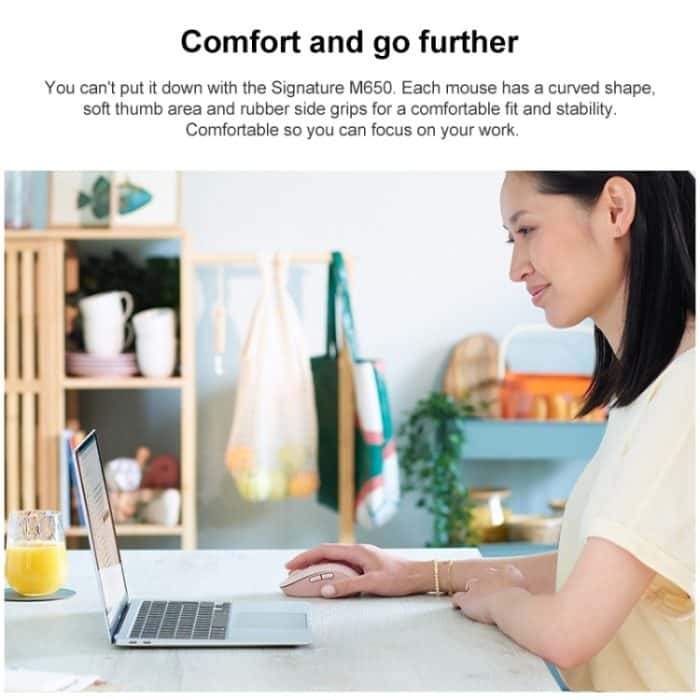 Logitech M650 5-Tasten 2000 DPI kabellose Bluetooth-Maus – Bild 5