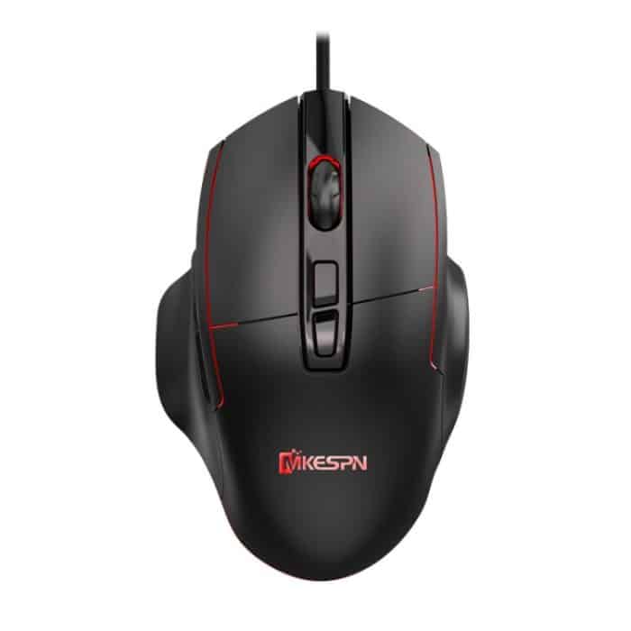 KB0549.jpg MKESPN X11 7-Tasten-7200-DPI-RGB-Kabelgebundene Makro-Definition-Gaming-Maus – Bild 1