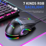 MKESPN X10 kabelgebundene RGB-Gaming-Maus mit Makrodefinition und 9 Tasten – Bild 3