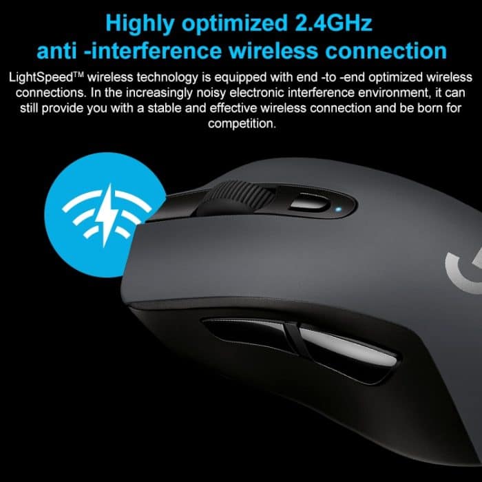 Logitech G603 Hero LIGHTSPEED 12000DPI 2,4 GHz kabellose Bluetooth-Dual-Mode-Maus – Bild 4
