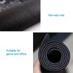 Erweitertes großes rutschfestes Weltkartenmuster Weiches Gummi Glatte Stoffoberfläche Spielmaus Pad Tastaturmatte, Größe: 90 x 40 cm – Bild 5