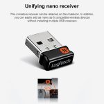 Logitech M325S 1000DPI 2,4 GHz Ergonomische kabellose Maus – Bild 5