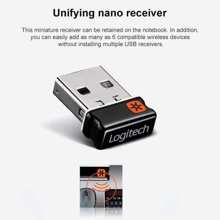 Logitech M325S 1000DPI 2,4 GHz Ergonomische kabellose Maus – Bild 5