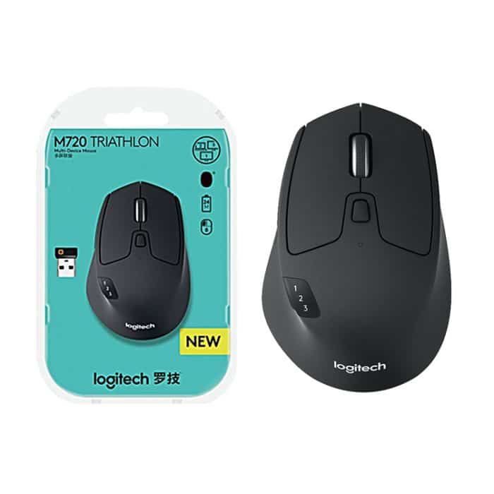 Logitech M720 1000DPI 2,4 GHz kabellose Bluetooth-Multimode-Maus – Bild 8